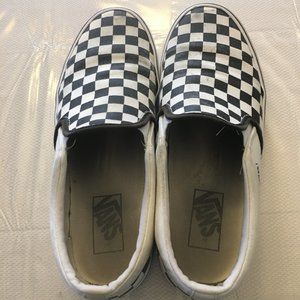 VANS  Classic Checker Slip on 7.5 MEN